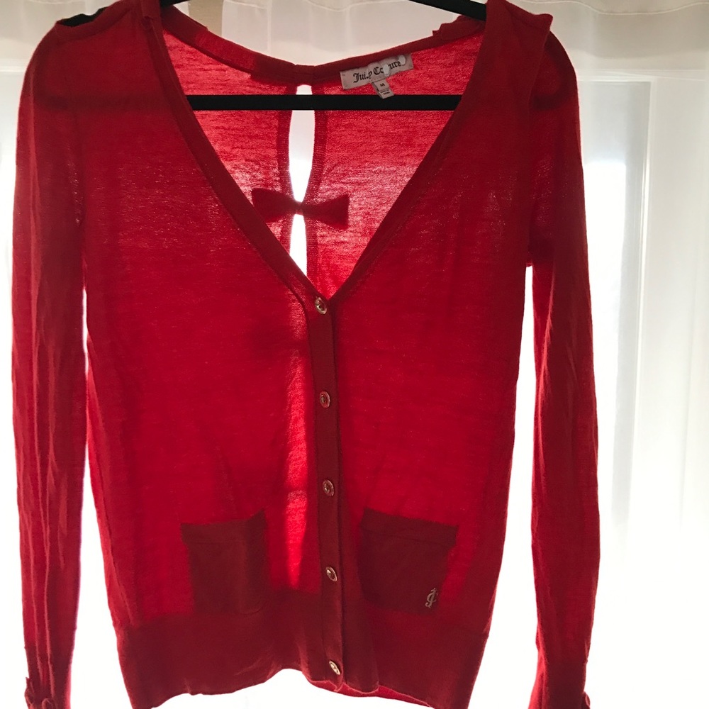 Red Juicy Couture Sweater